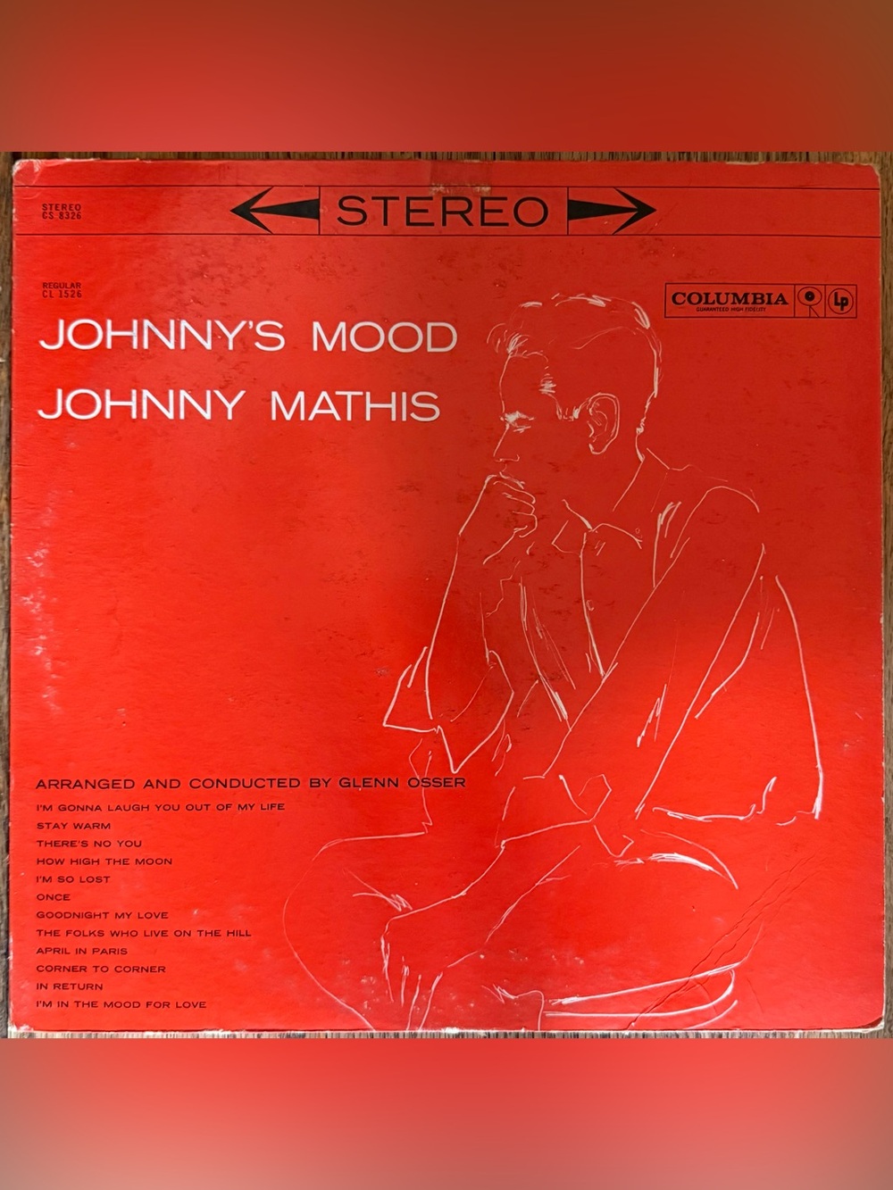 Vintage Johnny Mathis – Johnny’s Mood Vinyl LP | Columbia Records